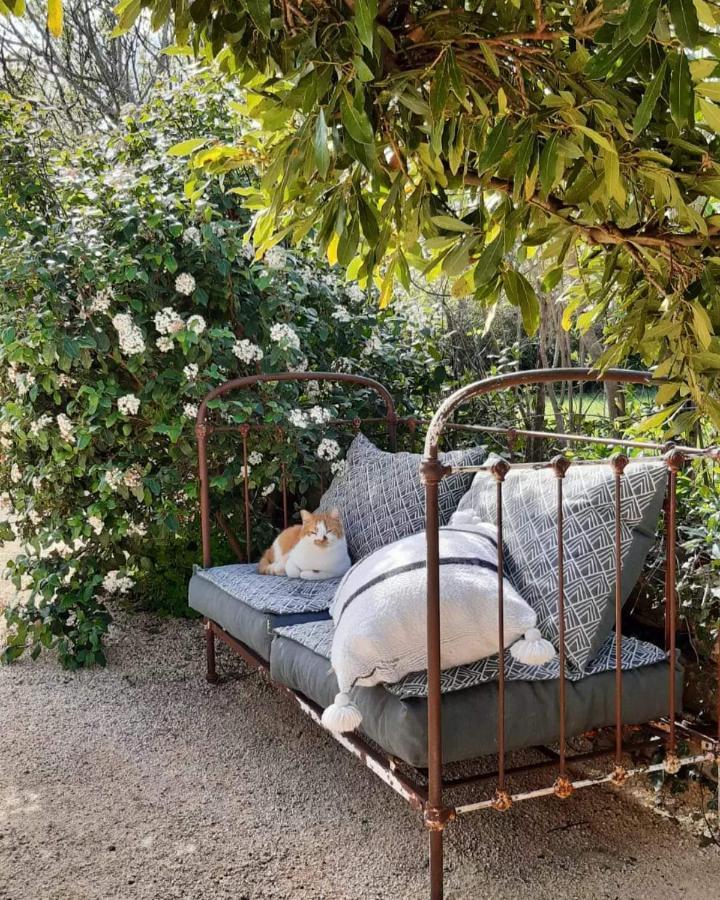 Mas Notre-Dame, Adult Only, Situation Ideale, Grand Jardin Paisible Grospierres Exteriör bild